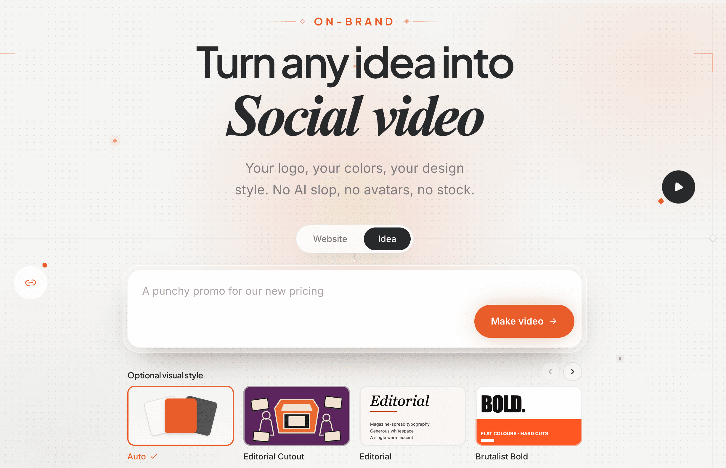Changelog 05: Motion Engine 2.0, visual style packs, image upload, and a full Video From Any Topic